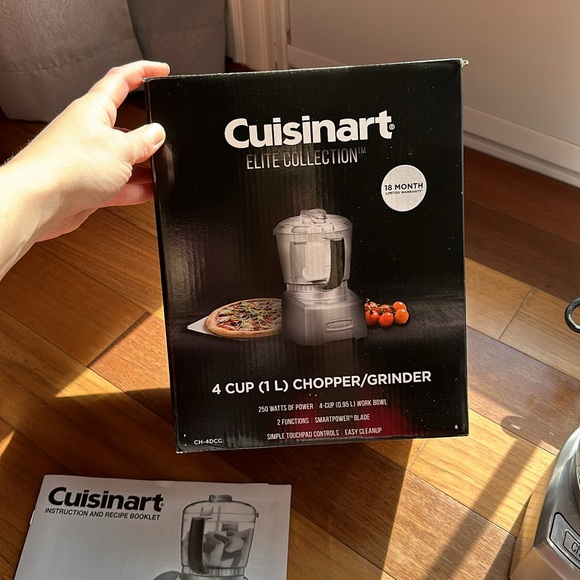 NEW in Box Cuisinart Elite Collection 4 Cup 1L Chopper/Grinder - Picture 9 of 12